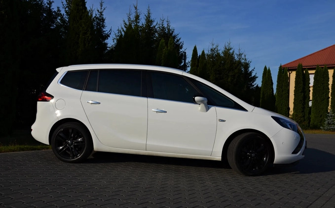 Opel Zafira cena 42900 przebieg: 161000, rok produkcji 2012 z Jedlicze małe 742